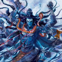 Shiva dieu de la destruction du monde